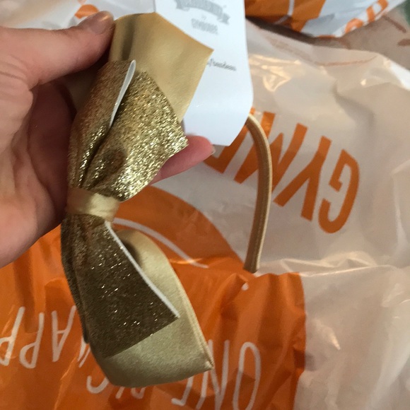 Gymboree headband gold glitter - Picture 2 of 2